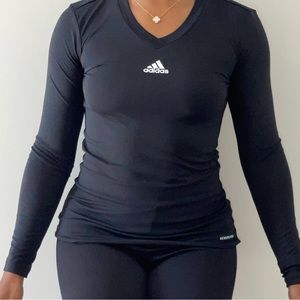 Long sleeve adidas dri-fit tshirt